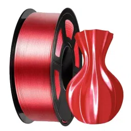 FiLAMONT 3D Printer Filament Pla Silk 1.75 mm Diameter, Silk Red-picture-0