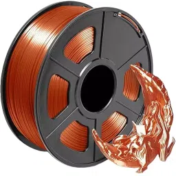 FiLAMONT 3D Printer Filament Pla Silk 1.75 mm Diameter, Silk Red Copper-picture-47