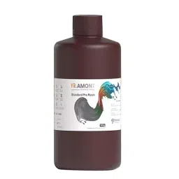 FiLAMONT Standard Pro Resin 3D Printing Compatible With LCD/DLP Printers 1 Kg, Orange Red-picture-0
