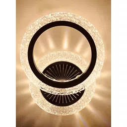 FILLISKA Black Acrylic Contemporary Spherical Shaped Wall Lamp image 1