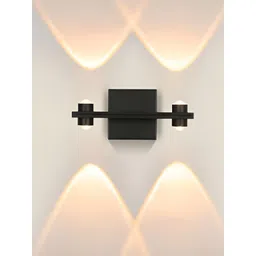 FILLISKA Black Aluminium Square Shaped Wall Lamp-picture-18