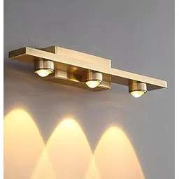 filliska FILLISKA® LED Mirror/Picture/Vanity Light with Warmwhite Light and Luxurious Gold Finish (9 Watt Luxurious Gold-8672)(2 Year Warranty)-picture-12