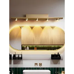 FILLISKA Gold-Toned Aluminium Rectangle Shaped Wall Lamp image 2