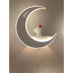 FILLISKA White & Red Acrylic Contemporary Abstract Shaped Shaped Wall Lamp-picture-22