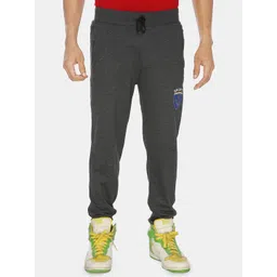 FILMAX ORIGINALS Men Plus Size Pure Cotton Relaxed-Fit Mid-Rise Joggers-picture-30