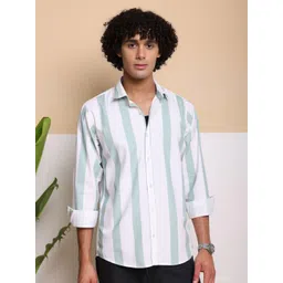 FILO HEVIS Men Classic Opaque Striped Casual Shirt-picture-20