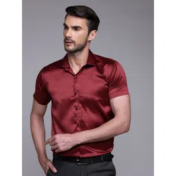 FILO HEVIS Men Classic Spread Collar Solid Formal Shirt-picture-20