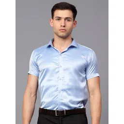 FILO HEVIS Men Classic Spread Collar Solid Formal Shirt-picture-19