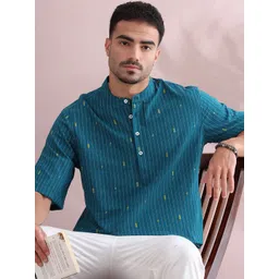 filori studio FILORI Men Dobby Kurta-picture-10