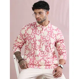 FILORI STUDIO Men Floral Printed Floral Kurta-picture-21