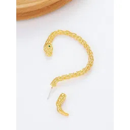 FIMBUL Gold-Plated Quirky Ear Cuff Earrings-picture-20