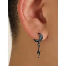 FIMBUL Men Stainless Steel Classic Drop Earrings-picture-12