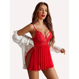 FIMBUL Net Baby Doll with Asymmetric-picture-26