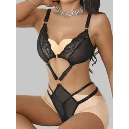 FIMBUL Net Baby Doll with High-Low-image-25