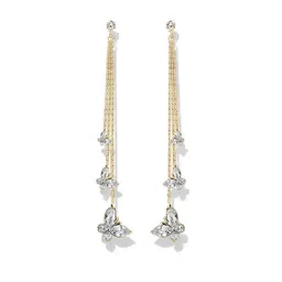 FIMBUL Women Geometric Butterfly Dangler Drop Earrings-picture-20