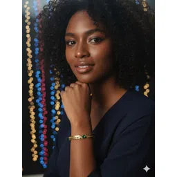 FIMBUL Women Gold-Plated Cuff Bracelet-picture-16