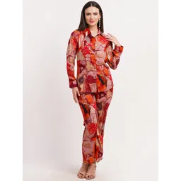FIMS Abstract Printed Shirt With Trouser Co-Ords-picture-13