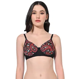 FIMS Black Printed Bra-picture-38