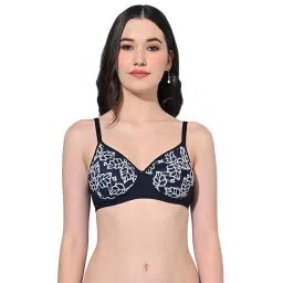 FIMS Blue Printed Bras - Pack Of 2 image 2