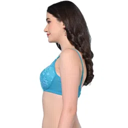 FIMS Blue Printed Bras - Pack Of 2 image 4