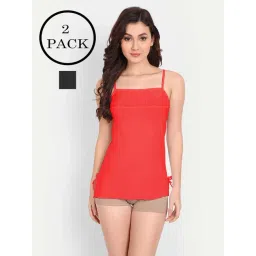 fims FIMS: Fashion is my Style Black & Red Babydoll With Thong-picture-36