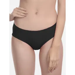 FIMS Women Anti Microbial Hipster Briefs Chinki_Panty_Black-picture-39