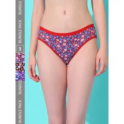 FIMS Women Pack Of 3 Printed Hipster Briefs Sarika_Panty_Packof3-picture-37