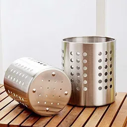 finality Multipurpose Cutlery Holder | Pen Holder | Spoon Holder - Size 11 & 12 cm Stainless Steel Cutlery Set-picture-12