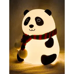 FINARO Multicoloured Colourblocked Acrylic Abstract Shaped Table Lamp-picture-40