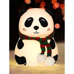 FINARO Multicoloured Colourblocked Acrylic Contemporary Abstract Shaped Table Lamp-picture-20