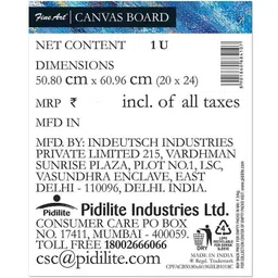 fine art 20 X 24 Inch Canvas Board, 100% Cotton Fine Grain Board Canvas (Set of 1)-picture-21