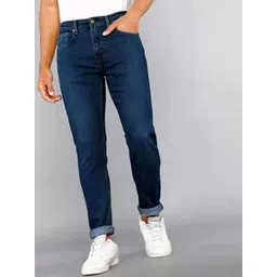 fineblu Men Slash Knee Stretchable Jeans-picture-23