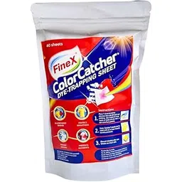 FineX Color Catcher-Fabric Colour Magnet -Wash mixed color cloths with confidence, 3 boxesx20 sheets each:Total 60 sheets-image-17