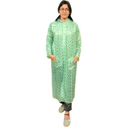 fio fashionio Polka Print Women Raincoat-picture-40