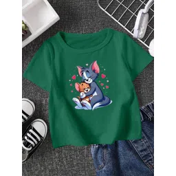 FIONAA TRENDZ Kids Green Tshirts-picture-24