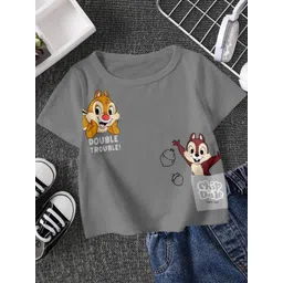 FIONAA TRENDZ Kids Grey Tshirts-picture-40