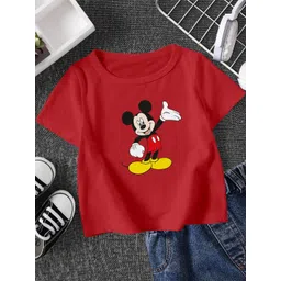 fionaa trendz KIDS MICKY MOUSE COLOUR PRINT T SHIRT-picture-35