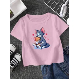 FIONAA TRENDZ Kids Pink Tshirts-picture-49