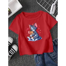 FIONAA TRENDZ Kids Red Tshirts-picture-26