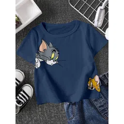 FIONAA TRENDZ Kids Tom & Jerry Print Pure Cotton T-Shirt-picture-11
