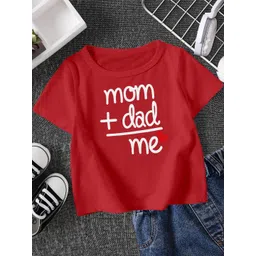 FIONAA TRENDZ Kids Typography Printed T-shirt-picture-17