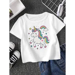 FIONAA TRENDZ Unisex Kids Printed T-shirt-picture-18