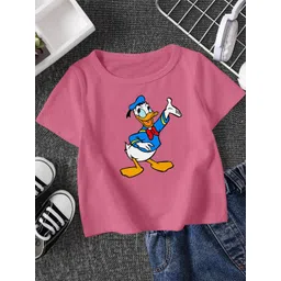 FIONAA TRENDZ Unisex Pink Tshirts-picture-22