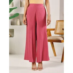 FIORRA Women Flared Palazzos-picture-27