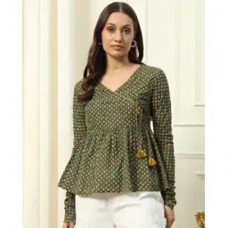 fiorra Women Printed Relaxed Fit Top-picture-11