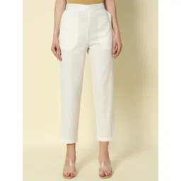 FIORRA Women Relaxed Trousers-picture-14