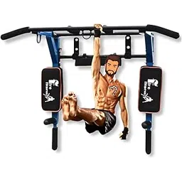 FIRE FITNESS Pull Up Bar Multifunctional Wall Mounted Bar For Home Gym Workout Strength Training Equipment for men and women/girls and boys dip Station.dips bar,pull-ups,sit-ups at home-picture-13