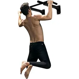 FIRE FITNESS wall mount chin up pull up bar for home gym workout like dips station,dips bar,pull up bar and many exercises in chin up bar at home-picture-20