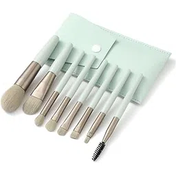 FIRST BEAUTY Make Up Brushes 8Pcs Makeup Brush Set Foundation Brush Blending Brush Eyeshadow Brushes Eye Brushes Set With Bag (Multicolor)-picture-15