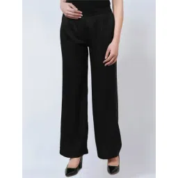 First Resort By Ramola Bachchan Black Straight Pants-picture-40